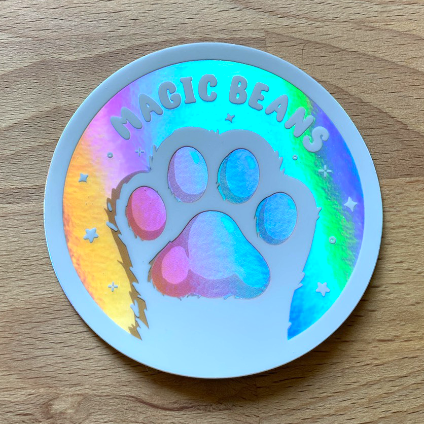 Magic Beans Sticker